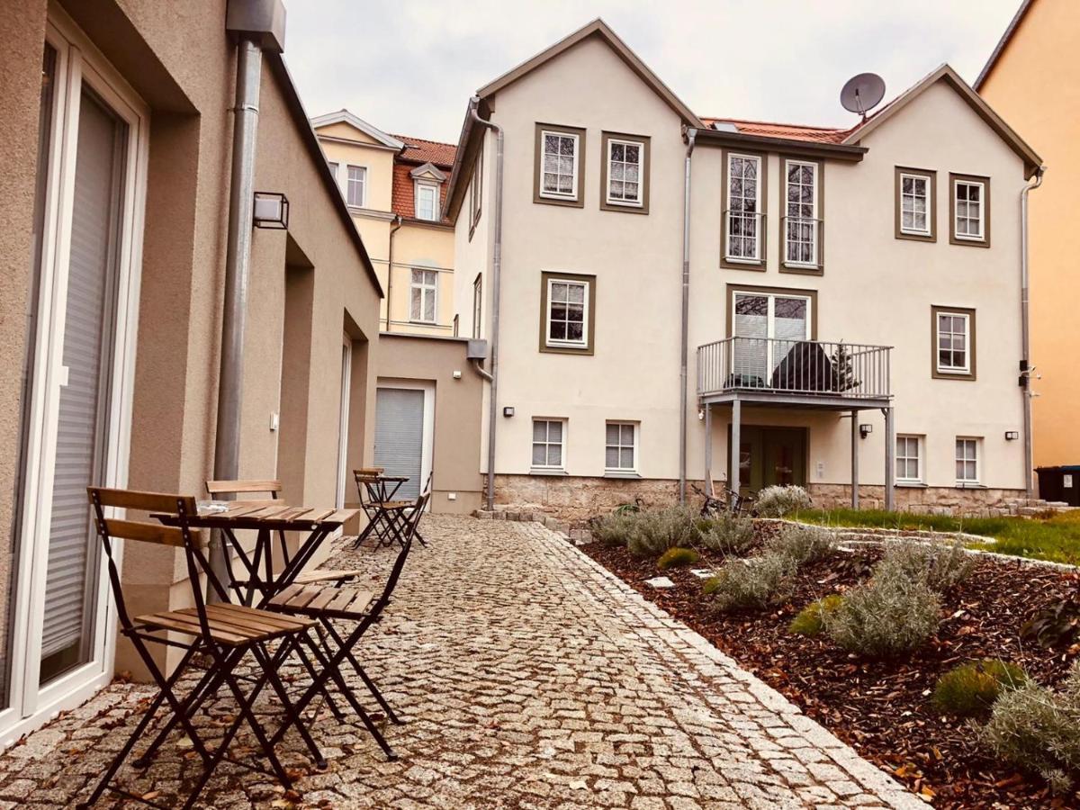 Ferienwohnungen Mey Haus Zum Rosenstock 에르푸르트 외부 사진